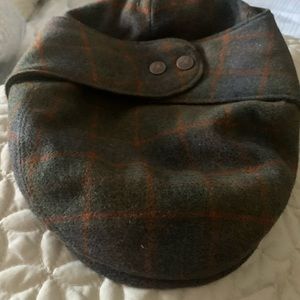 Authentic Kangol paperboy hat with ear coverage